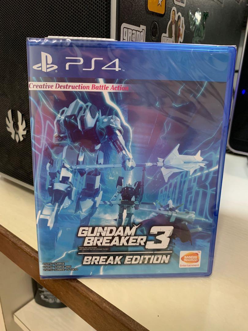 gundam breaker 3 break edition ps4
