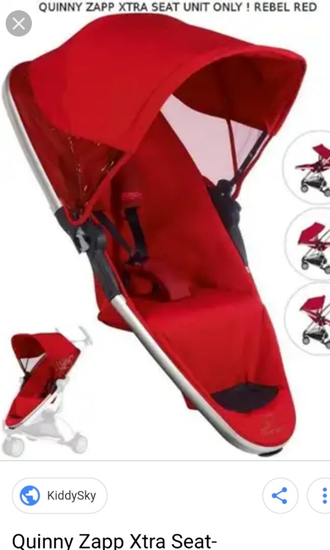 quinny zapp xtra seat