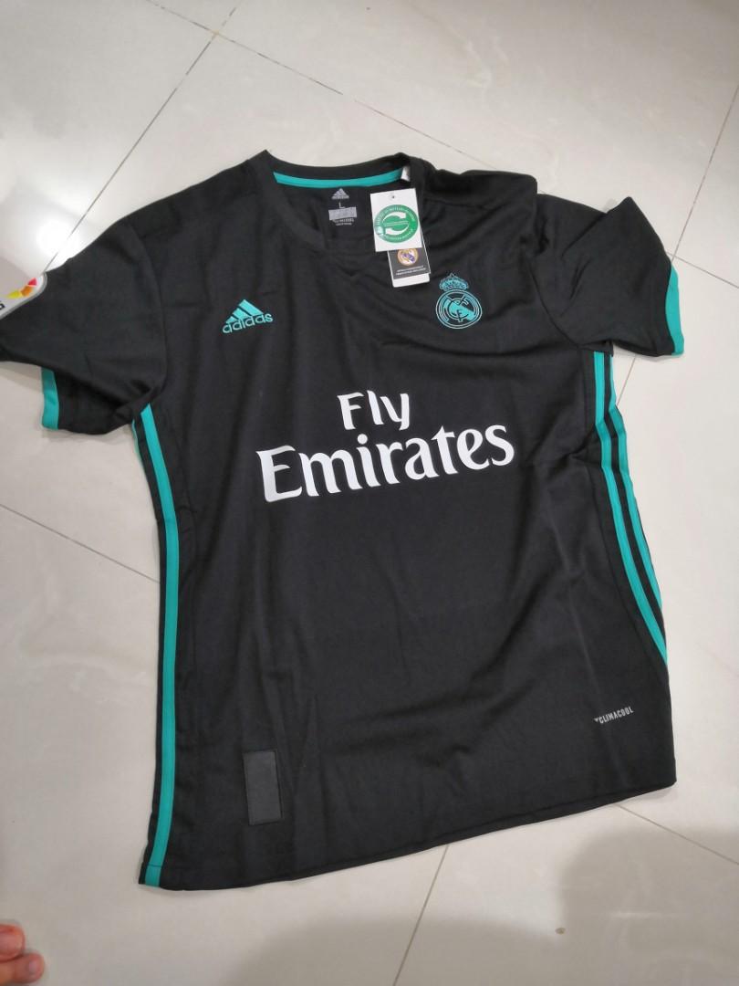 Real Madrid 3rd Jersey Black