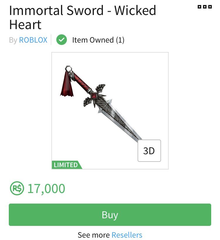 Roblox Limited Items Value