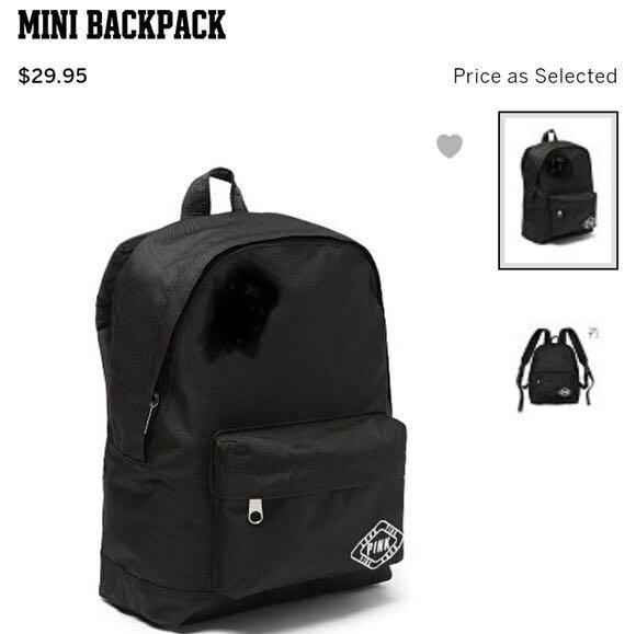 pink backpack price