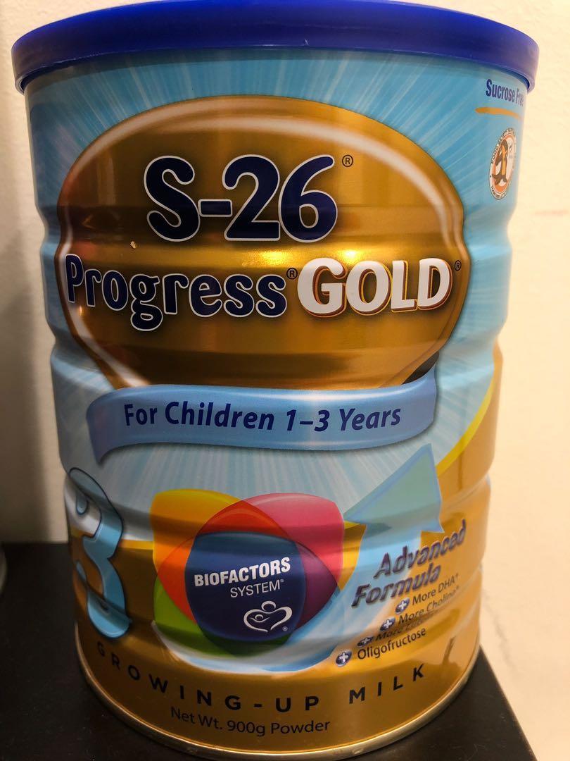 S26 progress gold stage 3 baby formula, Babies & Kids, Nursing ...
