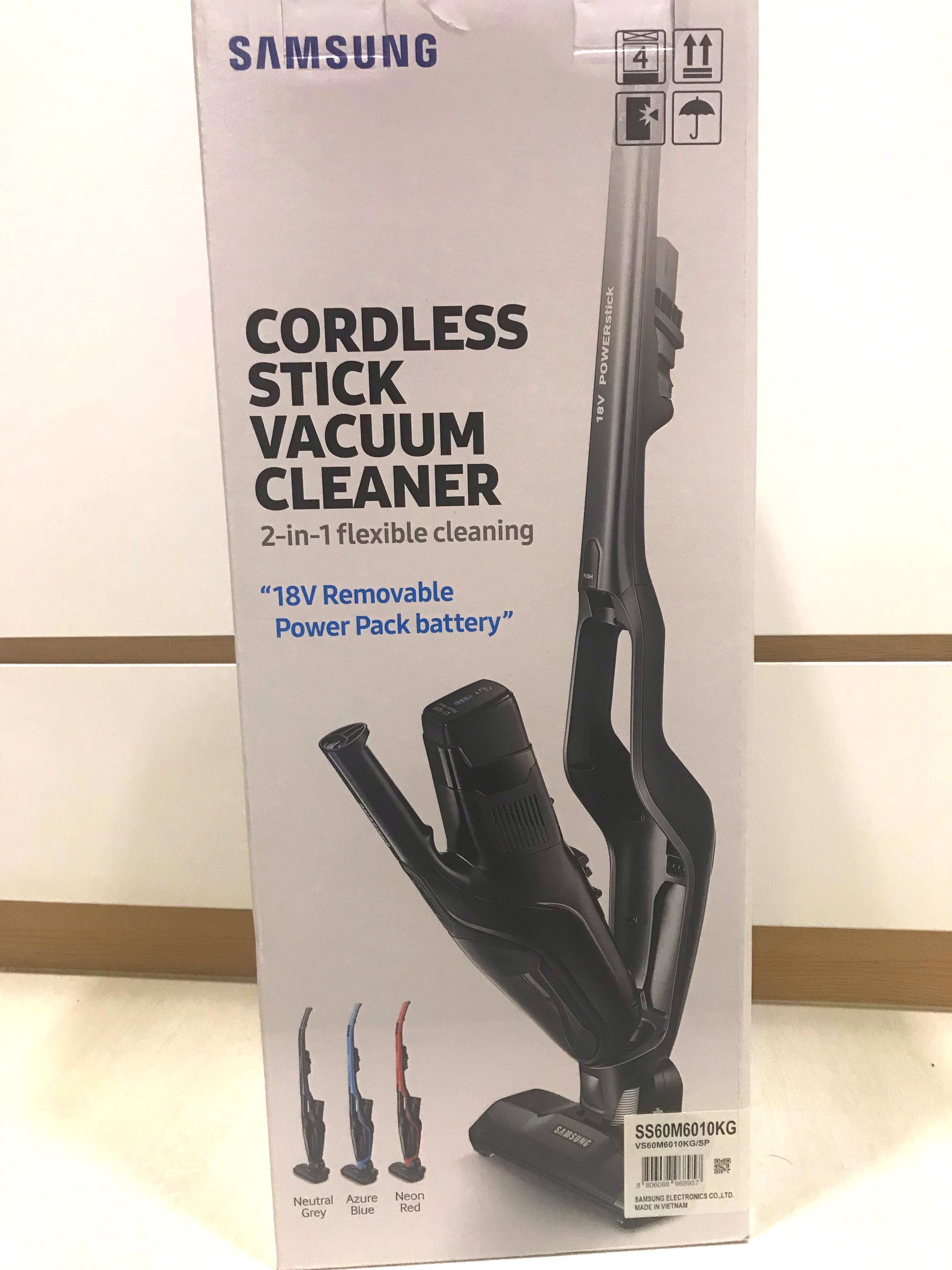 Samsung VS6000 cordless vacuum cleaner, TV & Home Appliances, Vacuum Cleaner & Housekeeping on