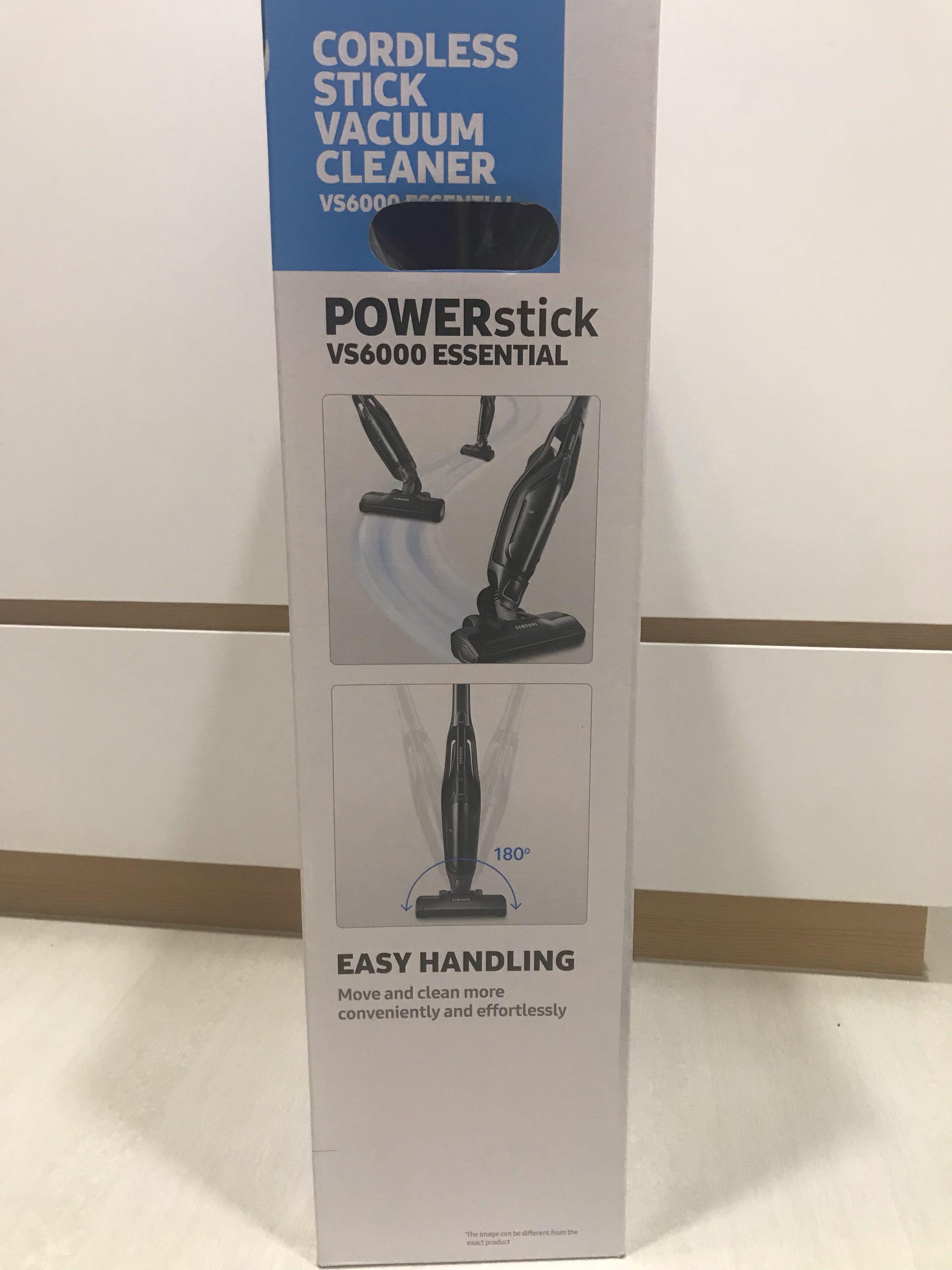 Samsung VS6000 cordless vacuum cleaner, TV & Home Appliances, Vacuum