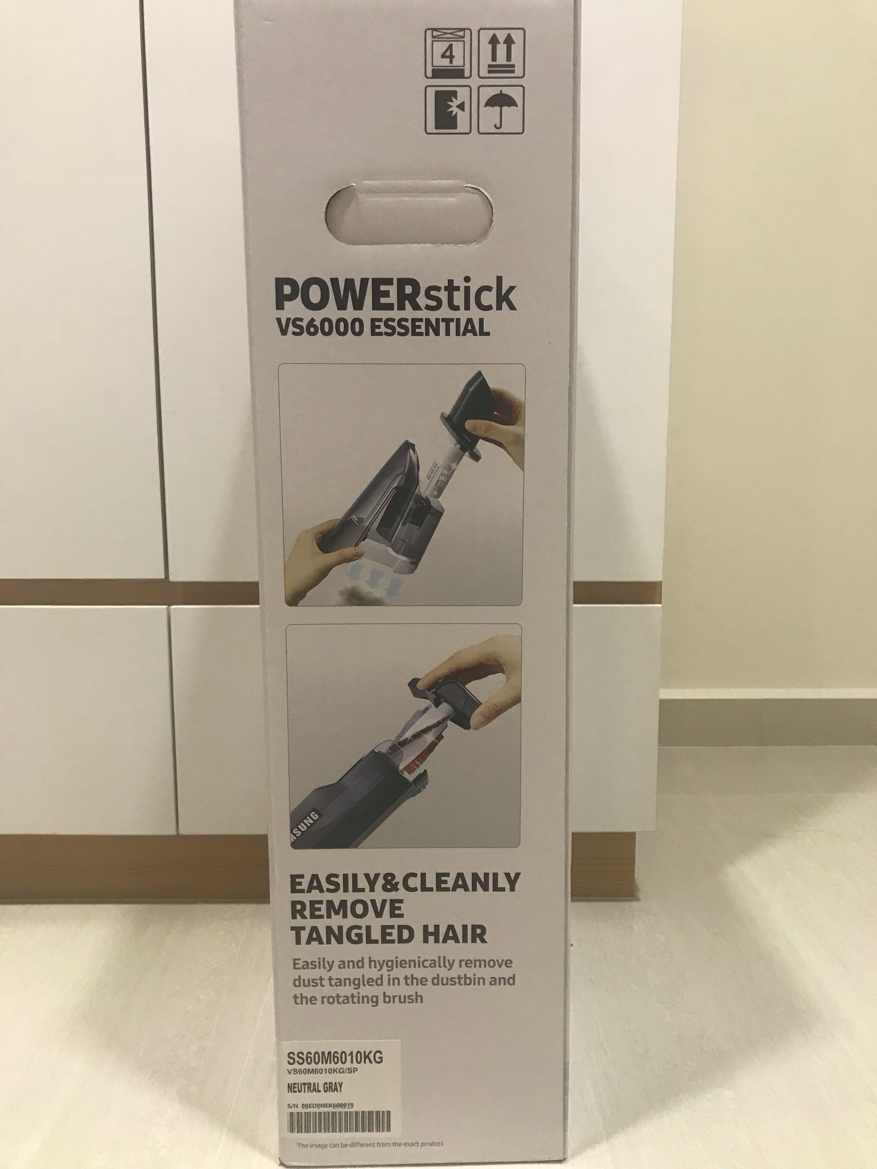 Samsung VS6000 cordless vacuum cleaner, TV & Home Appliances, Vacuum