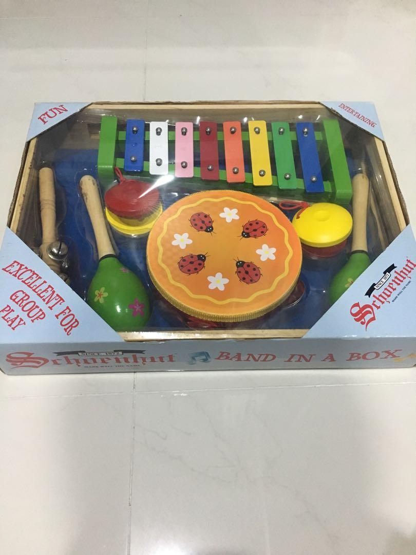 Schoenhut Musical Toy Band In A Box Babies Kids Toys Walkers On Carousell