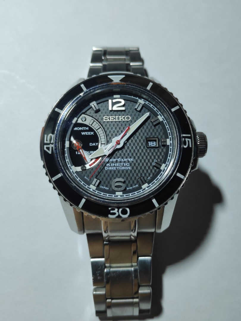 Seiko sportura kinetic direct drive srg017 deals