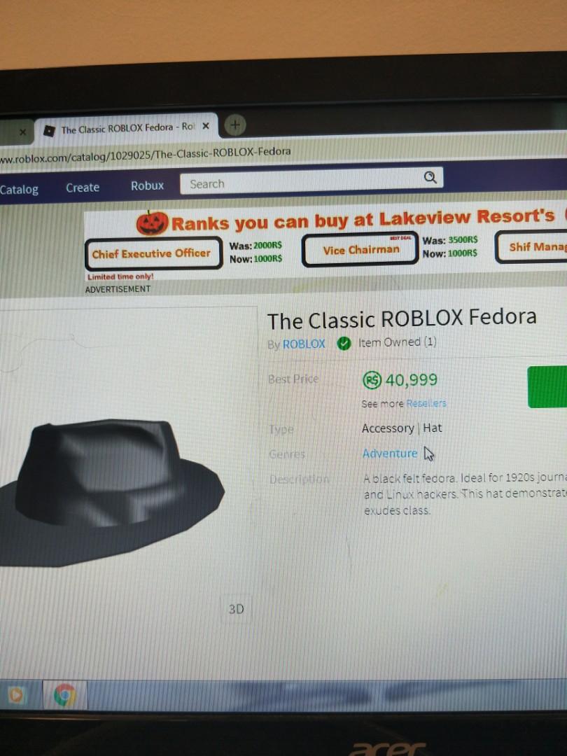 Roblox Fedora Master