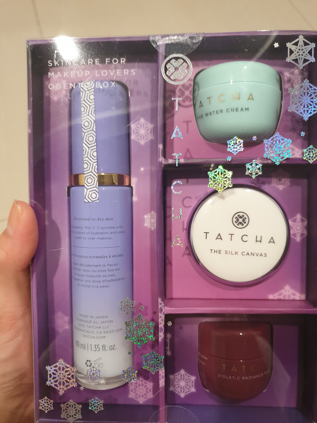 Tatcha Skincare For Makeup Lovers Bento Box Health Beauty Face