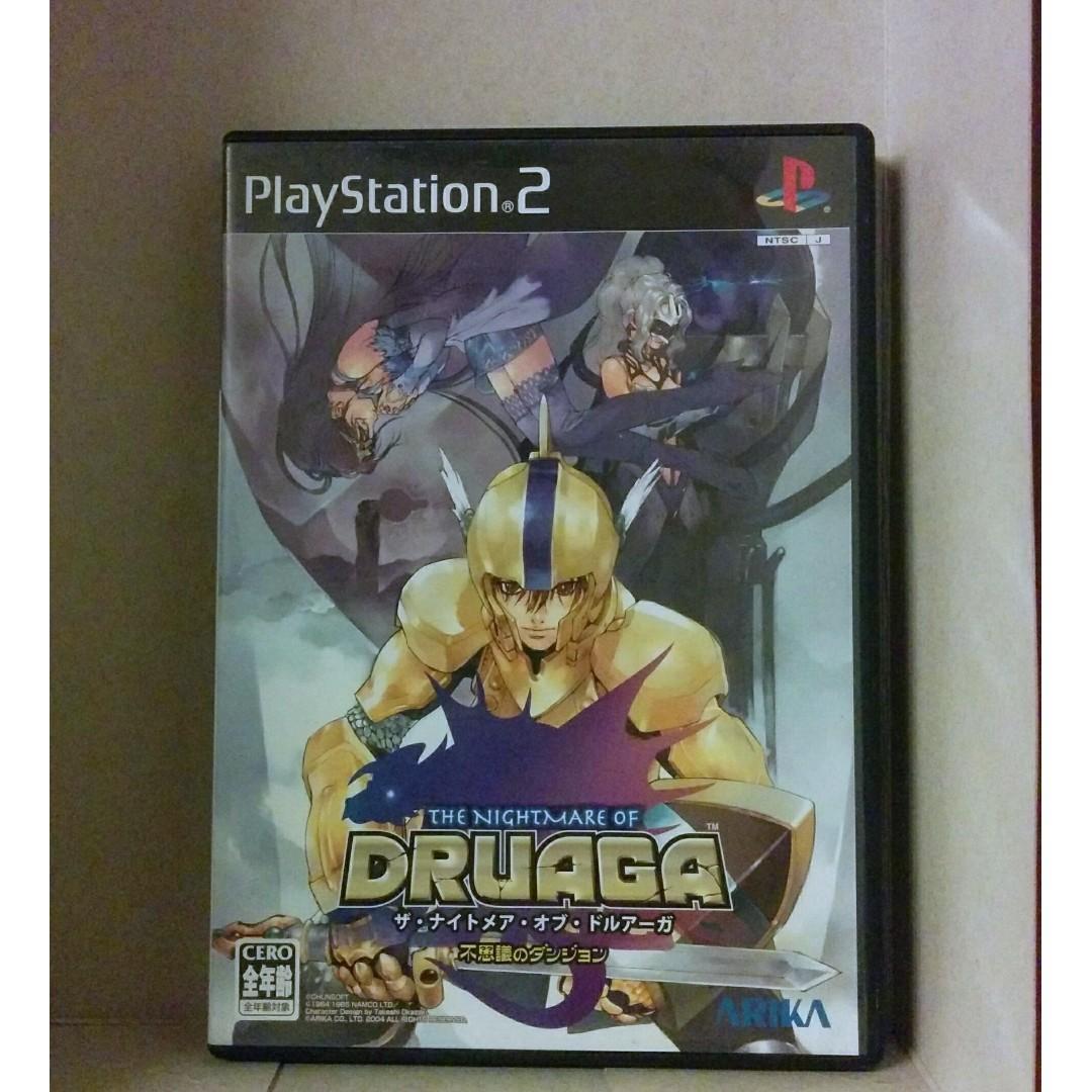 Nightmare of Druaga Fushigino Dungeon Sony Playstation 2 Game