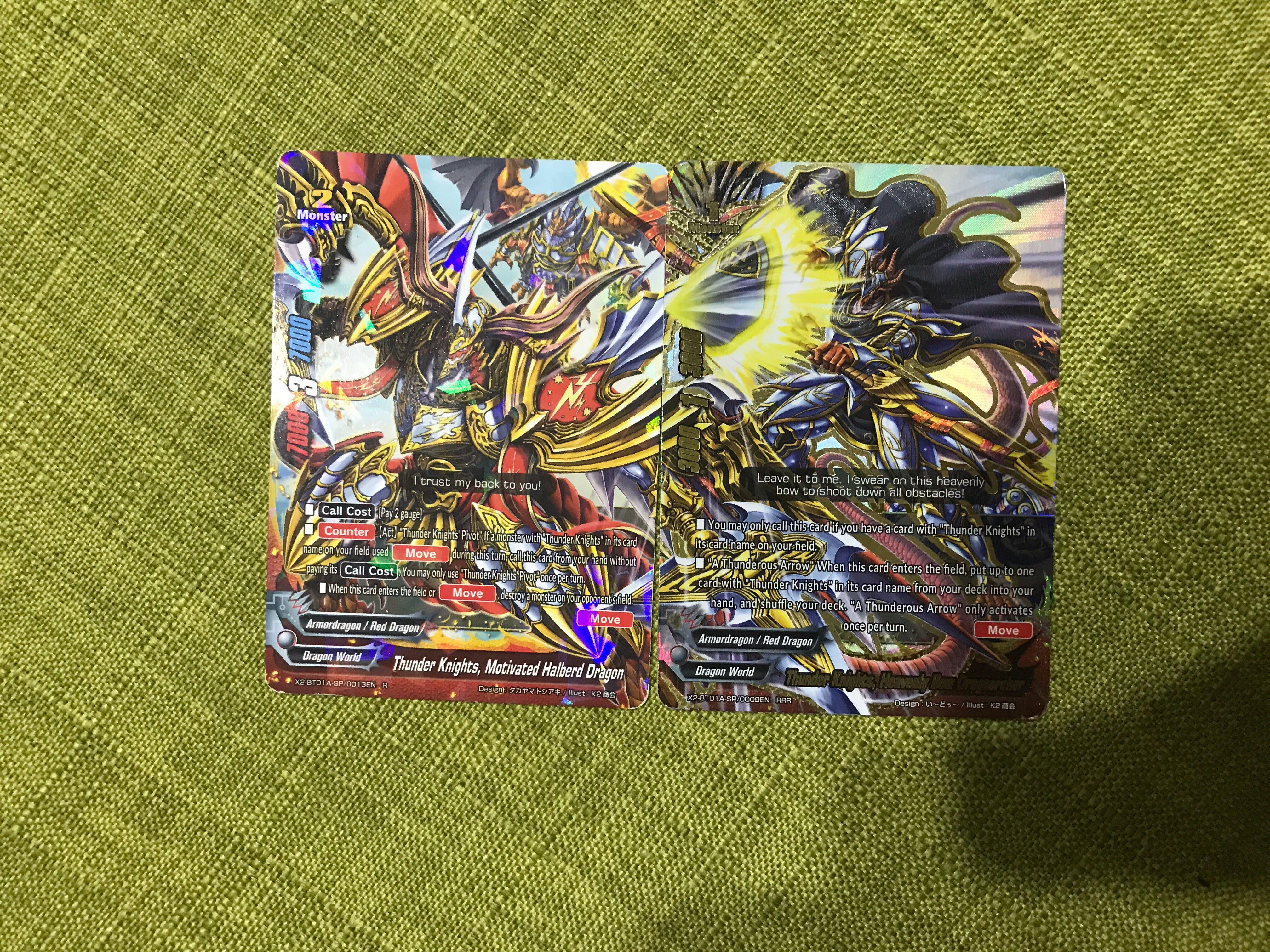 Thunder Knights Buddyfight Card Game Toys Games Board Games Cards On Carousell