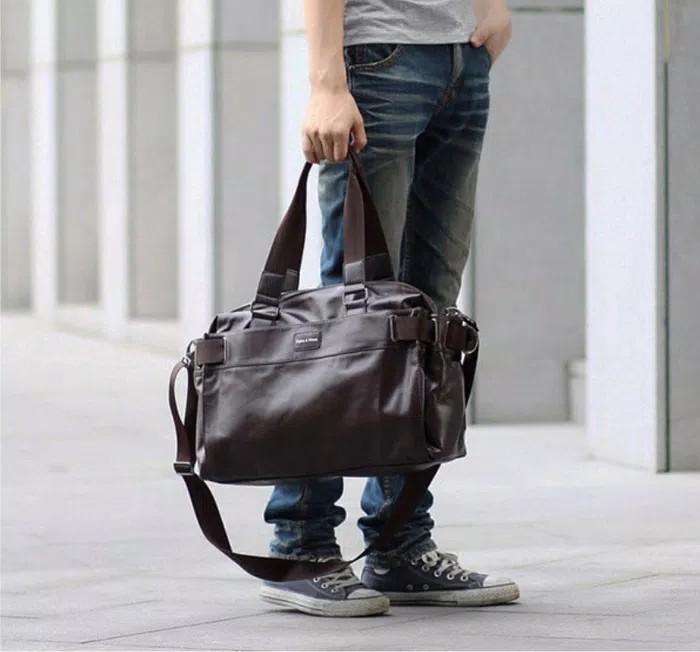 Duffle 2025 bag kulit
