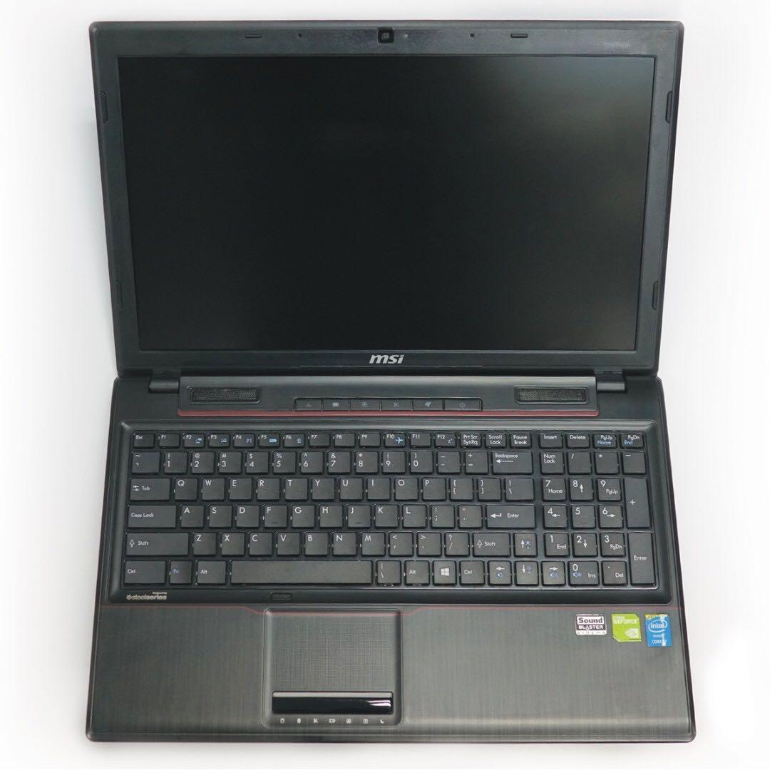 Used Msi Gp60 Gaming Laptop I7 Gt740m Electronics Computers Laptops On Carousell