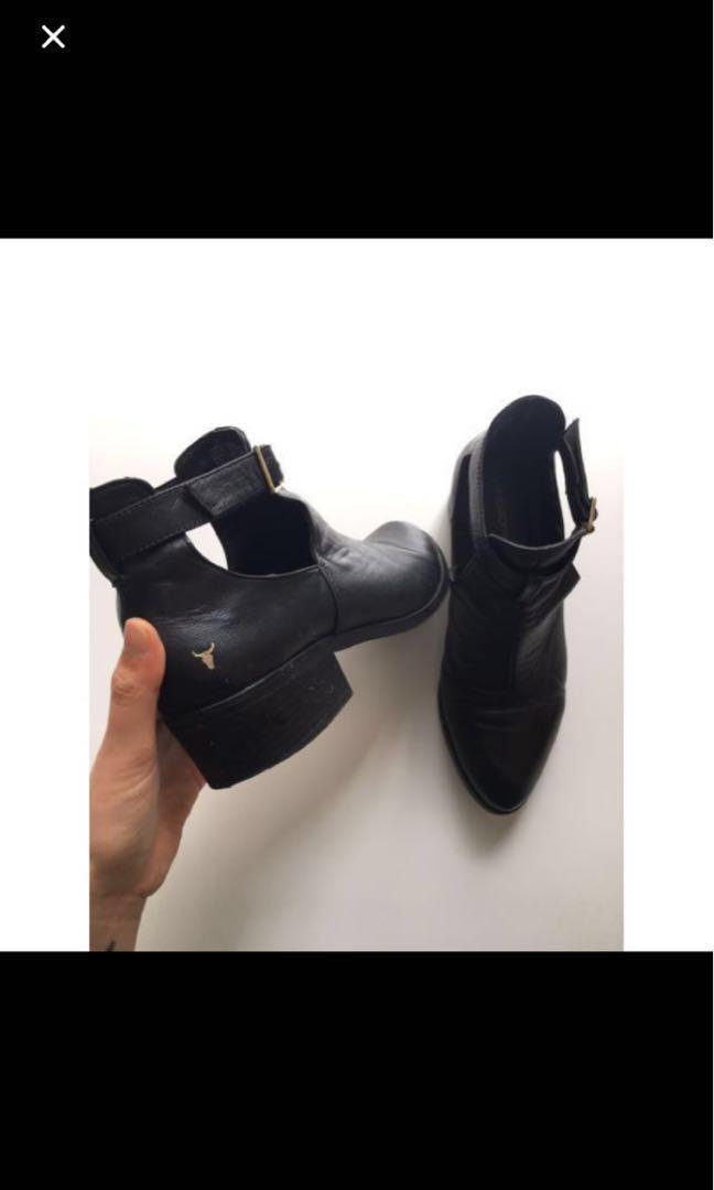 Windsor smith Reina Leather boots