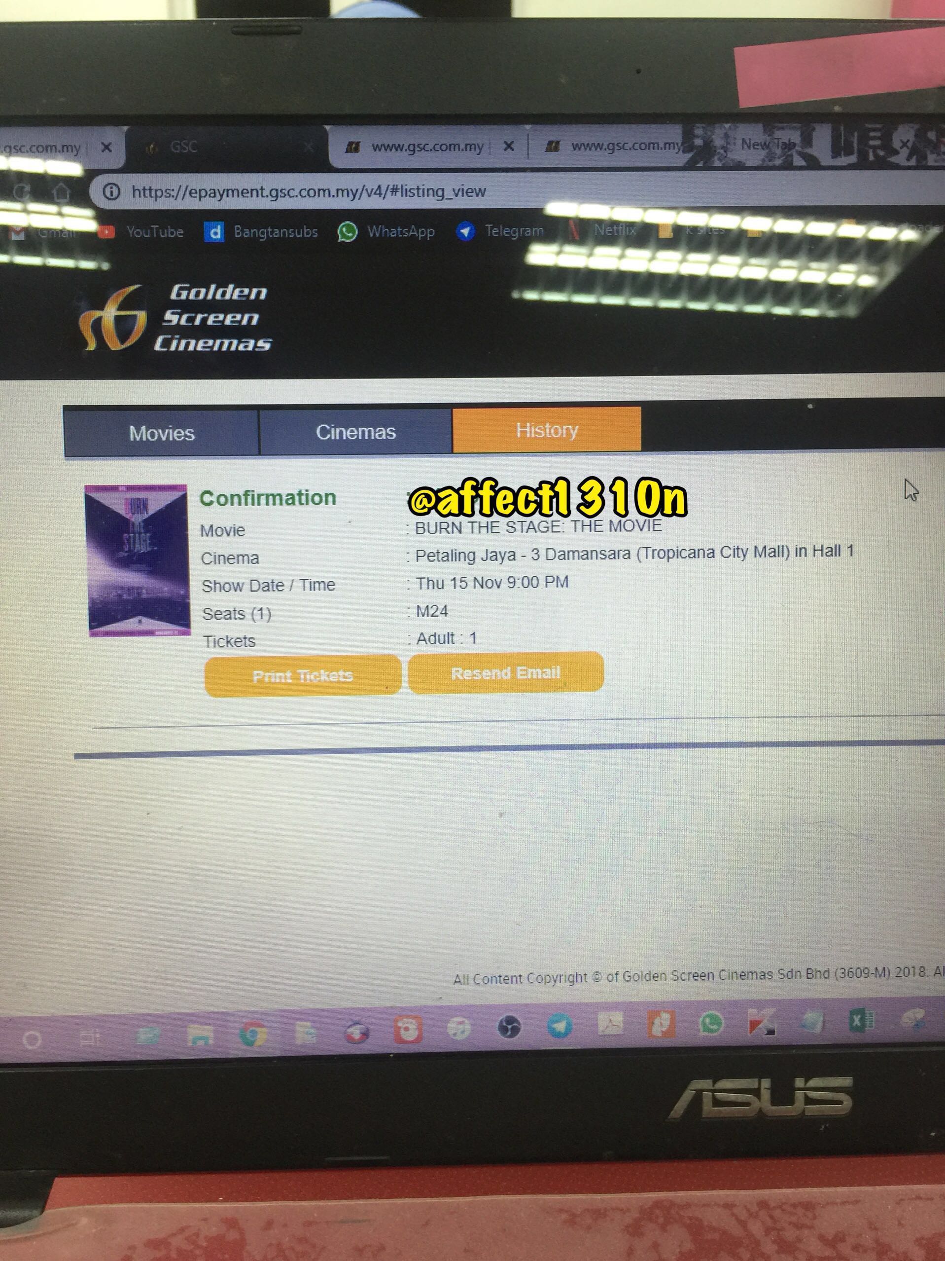 Wts Bts Burn The Stage The Movie K Wave On Carousell
