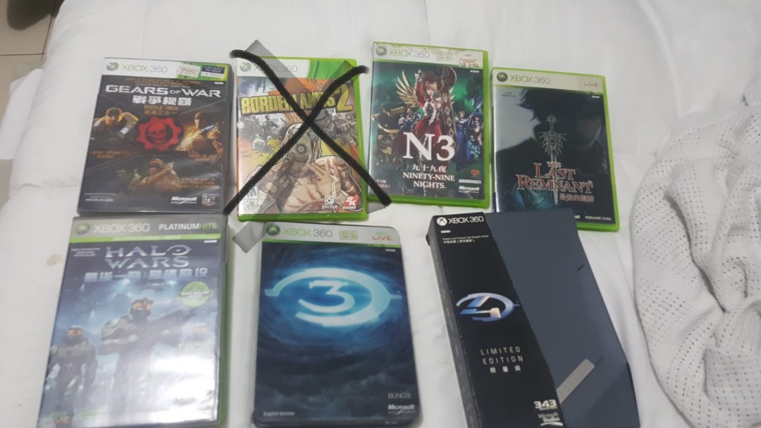 Xbox 360 used games., Video Gaming, Video Games, Xbox on Carousell
