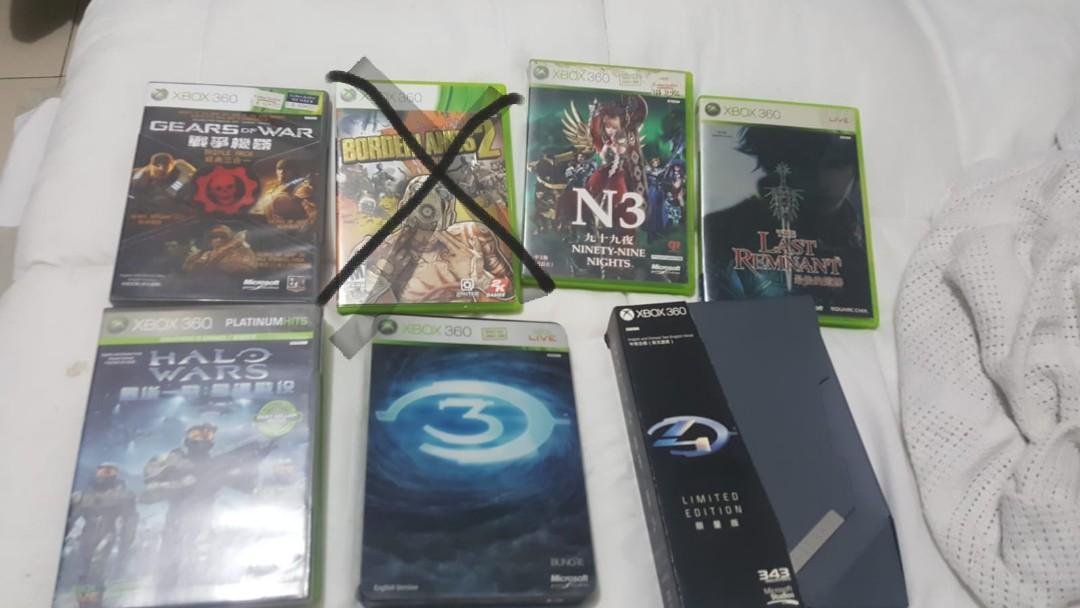 Xbox 360 used games., Video Gaming, Video Games, Xbox on Carousell
