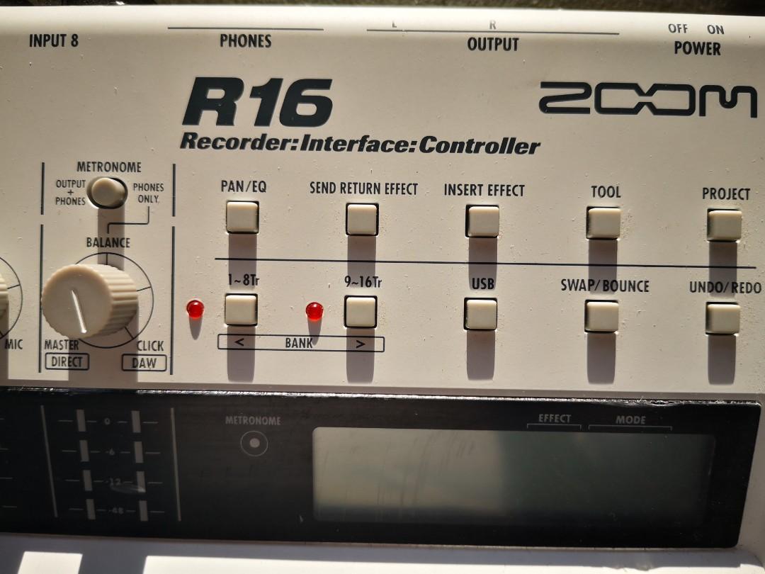 Zoom R16 Multi-Track Recorder, Mixer, Interface & Controller on Carousell