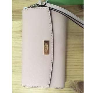Kate Spade Laurel Way iPhone Wristlet Card Case Holder (Pink)