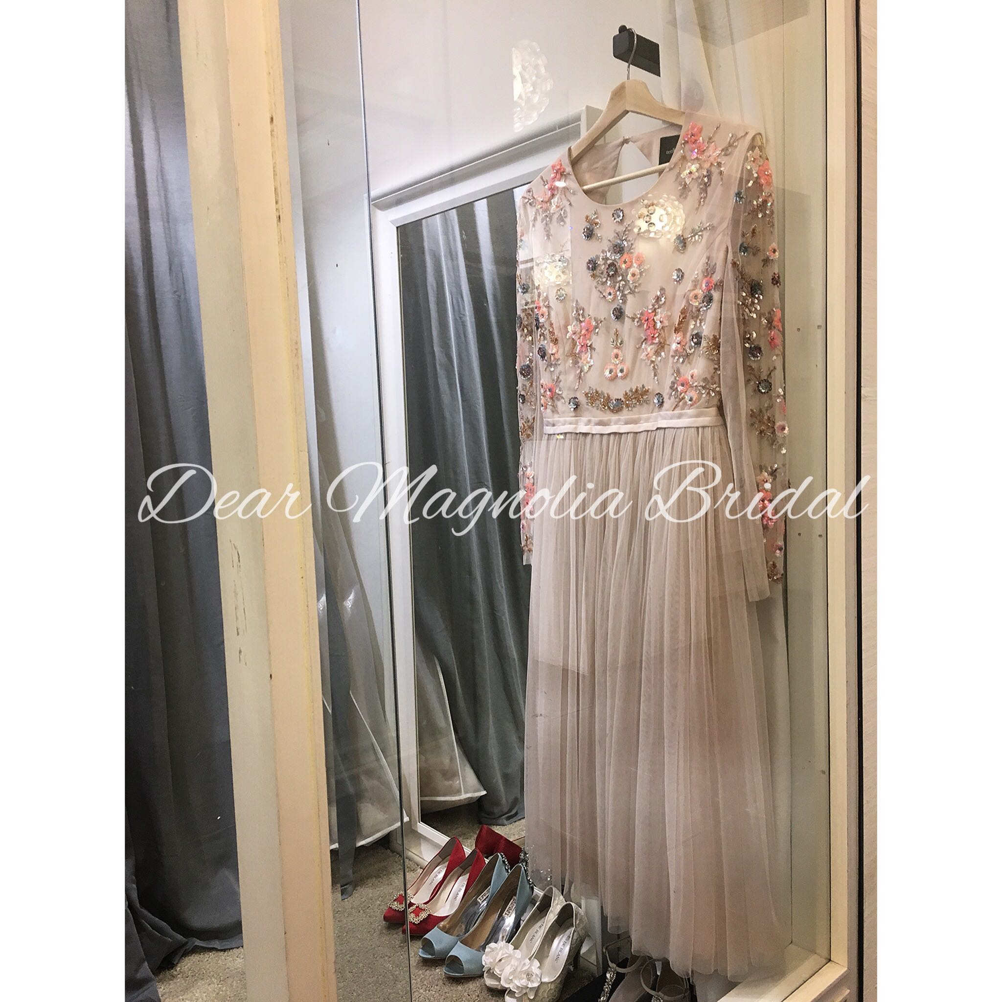 Needle and thread ditsy scatter tulle gown clearance