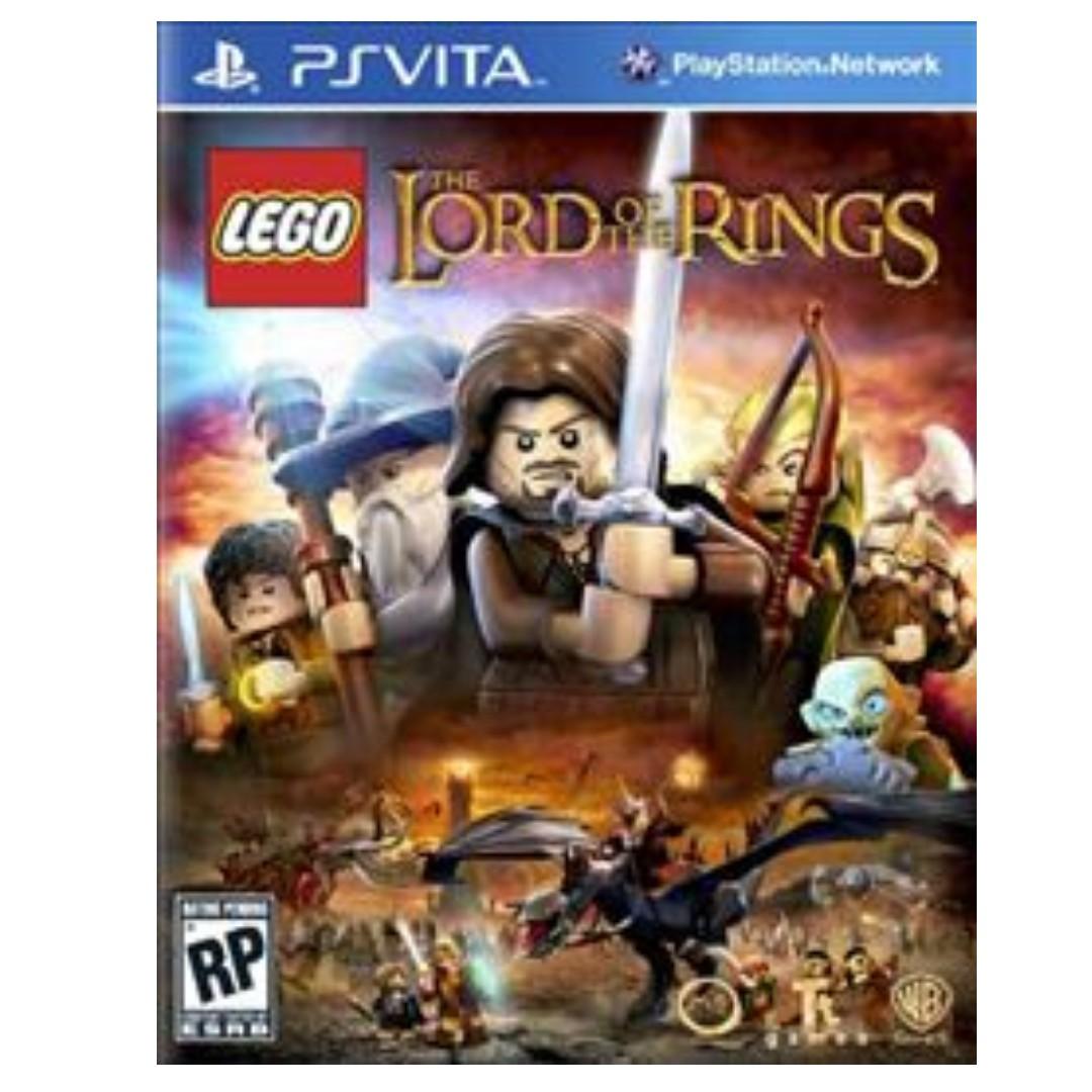 全新ps Vita Psv Lego The Lord Of The Rings 樂高魔戒3部曲 美版