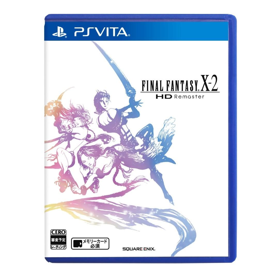 全新psv Ps Vita Final Fantasy X 2 Ff10 2 Ffx2 Hd Remaster 太空戰士10 行貨中文版 遊戲機 遊戲機遊戲 Carousell