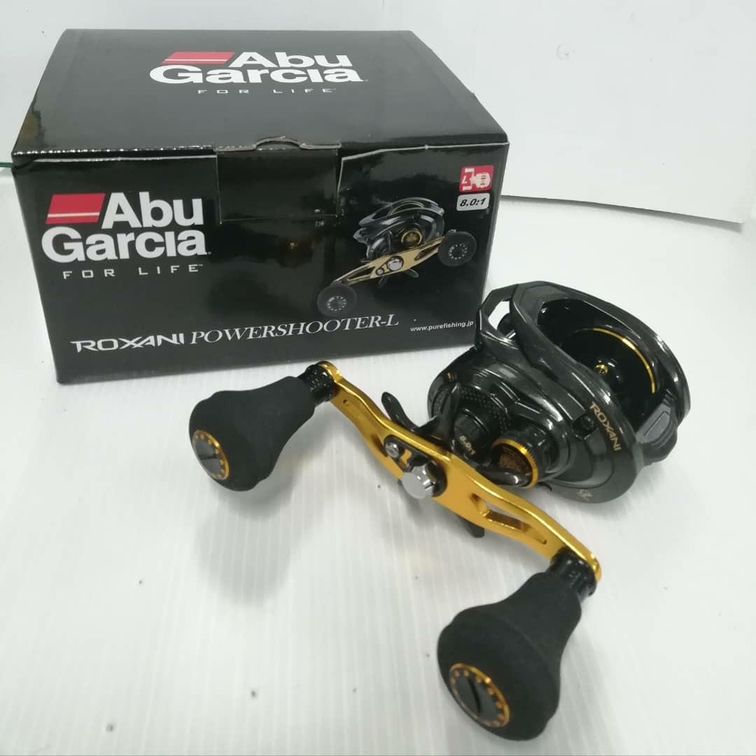 ABU GARCIA ROXANI POWER SHOOTER-L, Sports Equipment, Fishing on