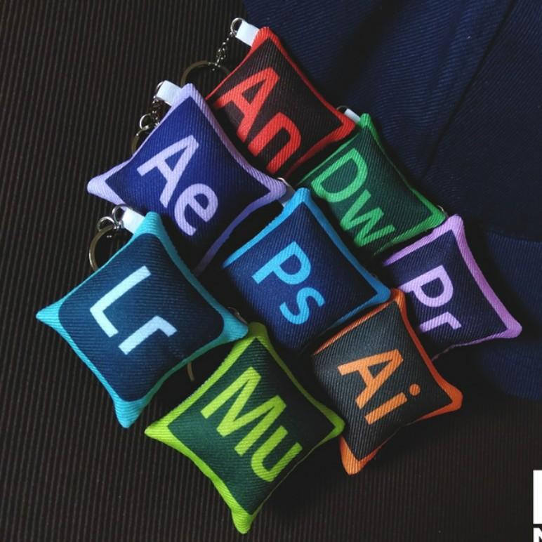 Adobe Lightroom Photoshop Illustrator After Effects Dreamweaver Keychains Design Craft Handmade Goods Accessories On Carousell
