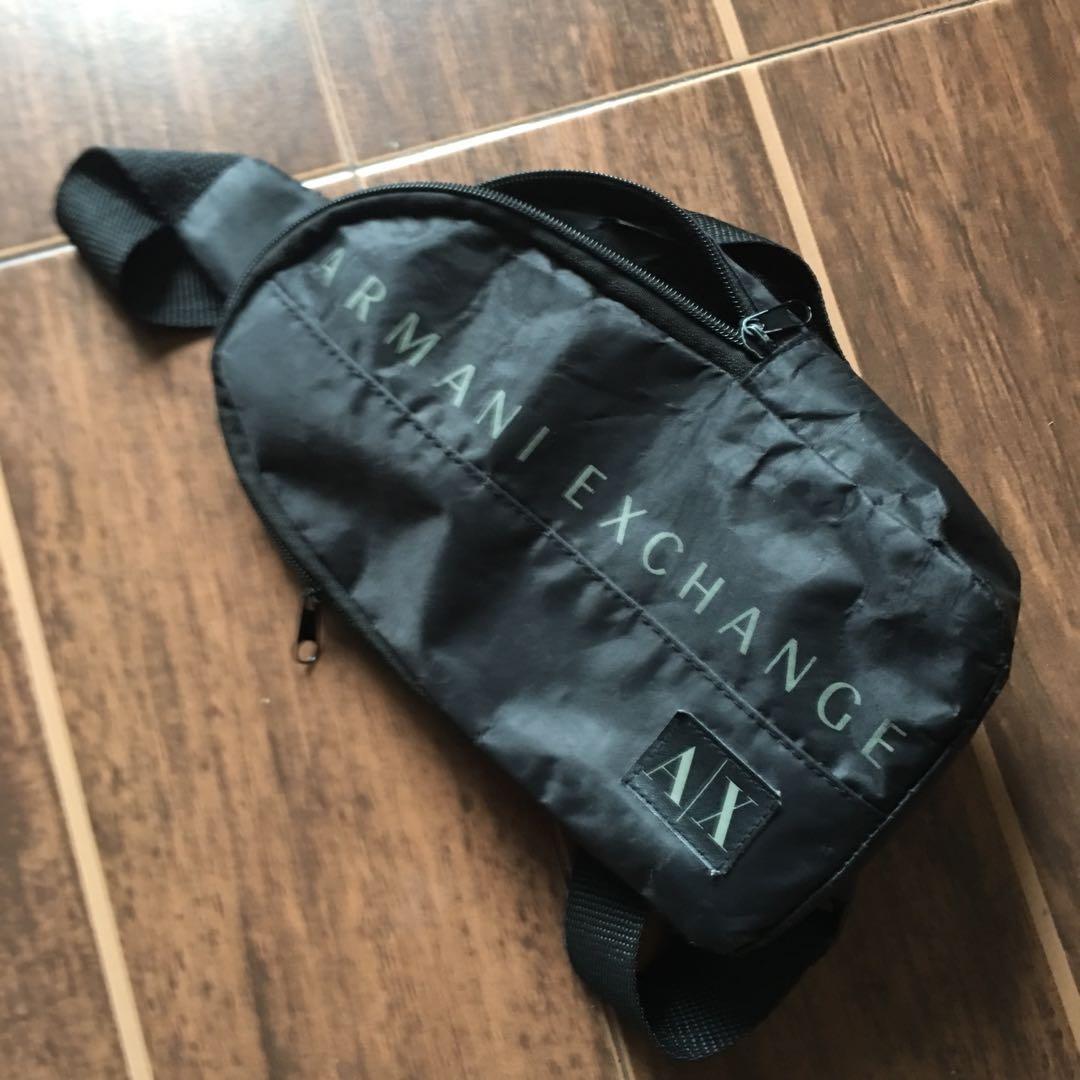 armani exchange fanny pack