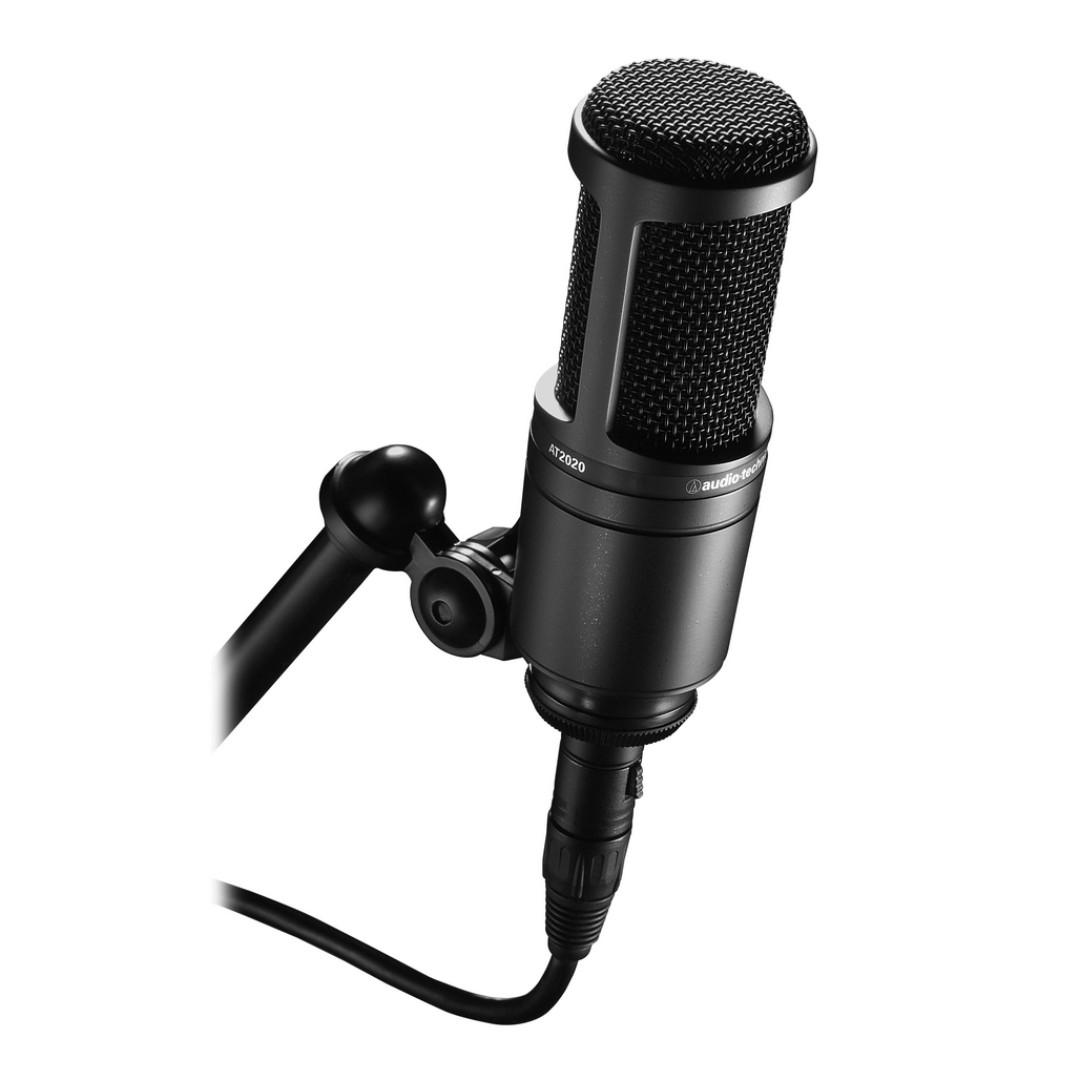 Audio Technica AT2020 Cardioid Condenser XLR Microphone63208335743618111