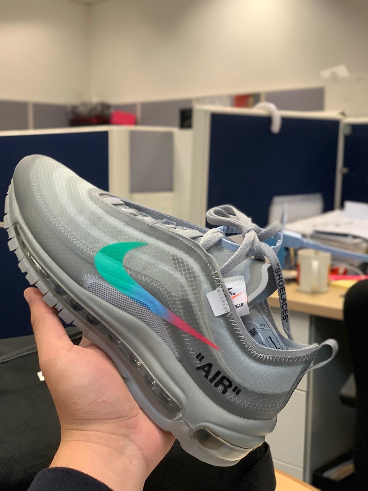 💯Authentic Off White Nike Air Max 97 Menta, Men's Fashion, Footwear,  Sneakers on Carousell