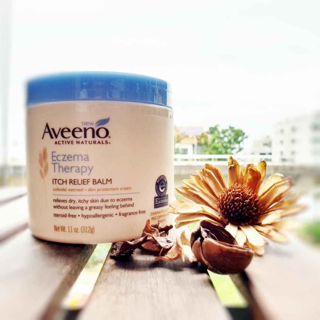 Aveeno Eczema Therapy Itch Relief Balm 312gr Health Beauty Bath Body On Carousell Specially formulated with colloidal oatmeal and ceramides, this eczema relief balm intensely moisturizes to soothe itching and protect active ingredient: carousell