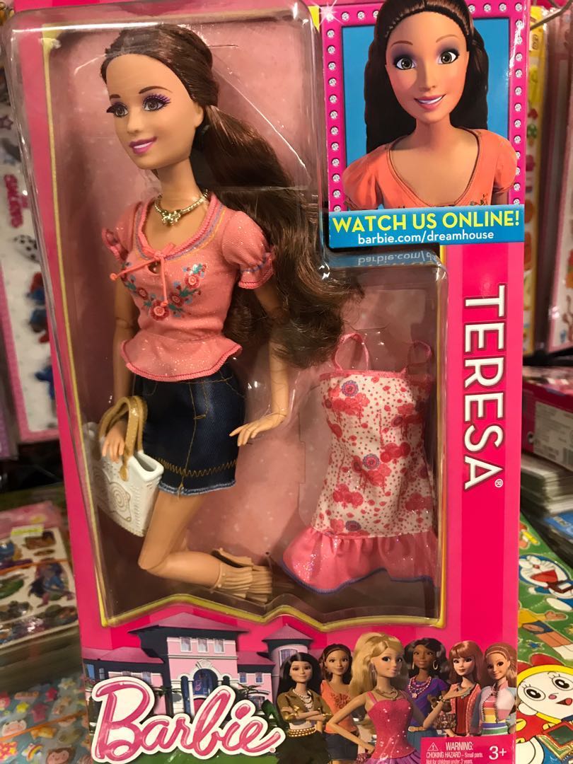 Barbie life in the Dreamhouse Teresa Doll Hobbies Toys Toys