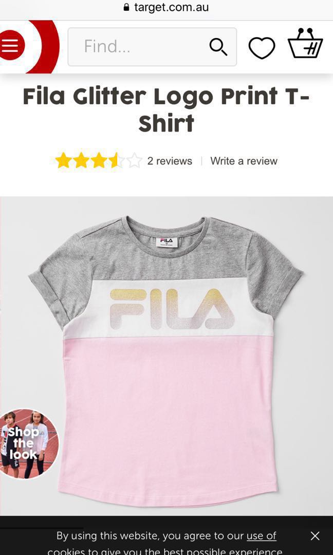 fila shirt target