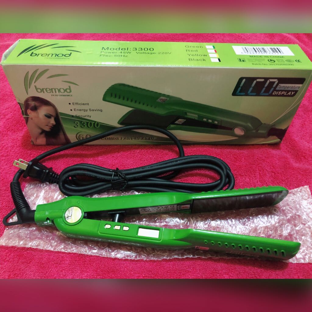 Bremod Hair Straightening Curling Iron Beauty Personal Care Hair on Carousell