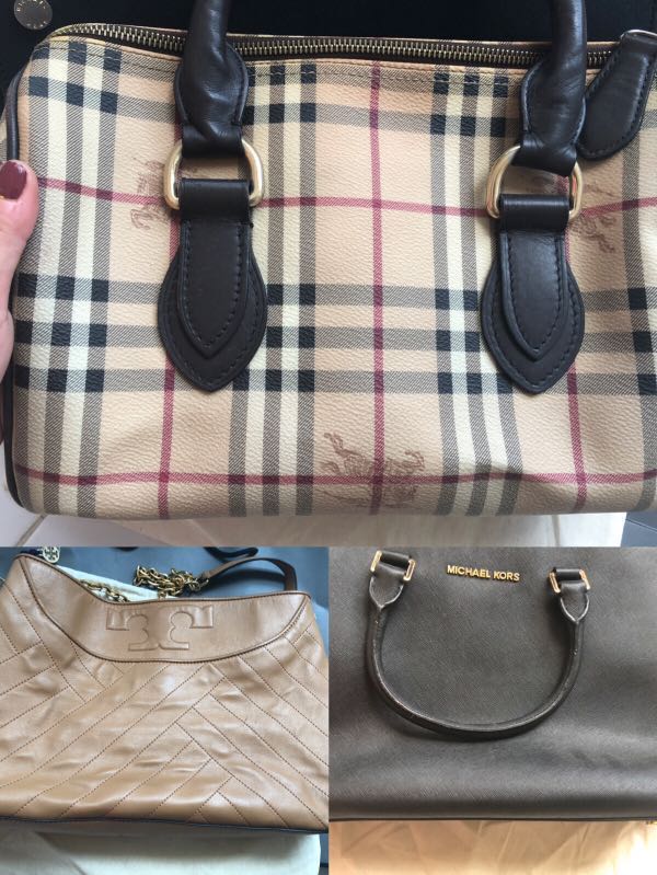 Burberry & Tory Burch & MK, Luxury, Bags & Wallets on Carousell