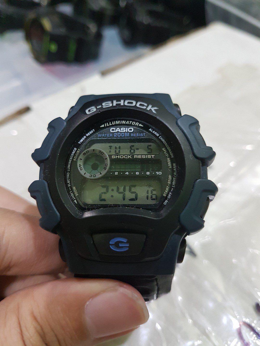 casio g shock leather strap