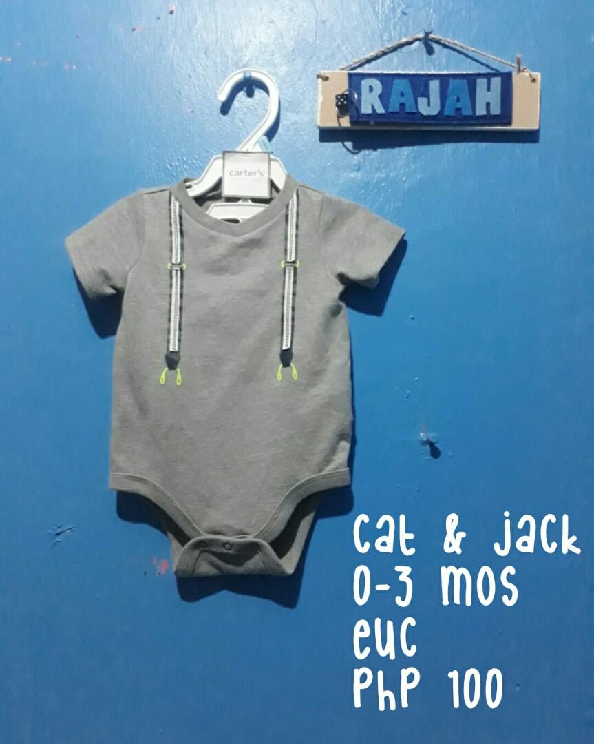 Cat Jack Onesie Babies Kids Babies Apparel On Carousell
