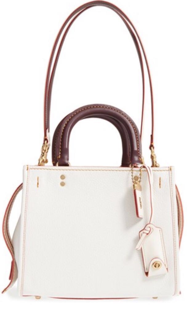Coach rogue 25 top white