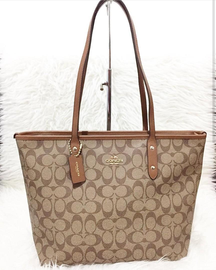 coach tote bag harga