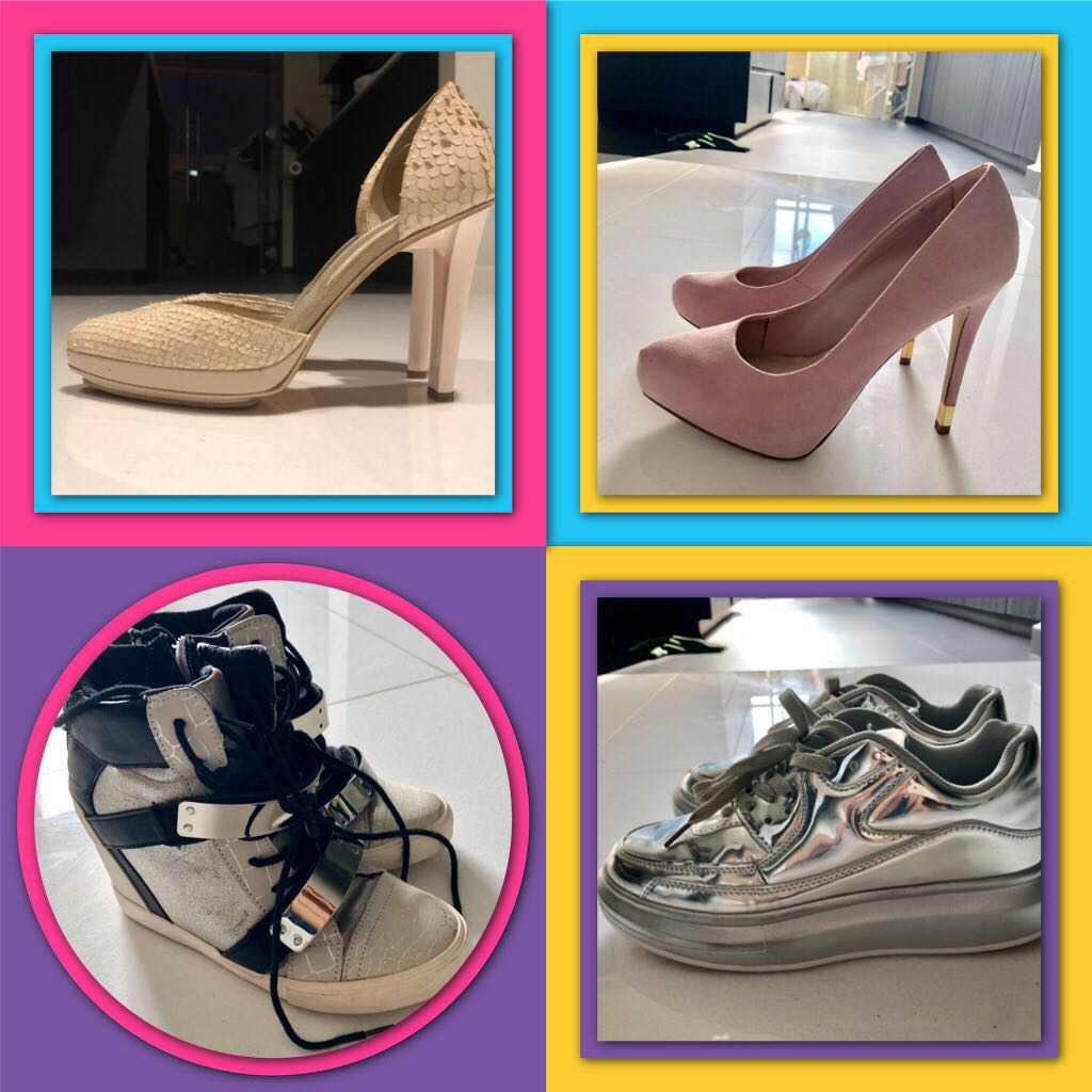 Designer heels and Platform shoes 