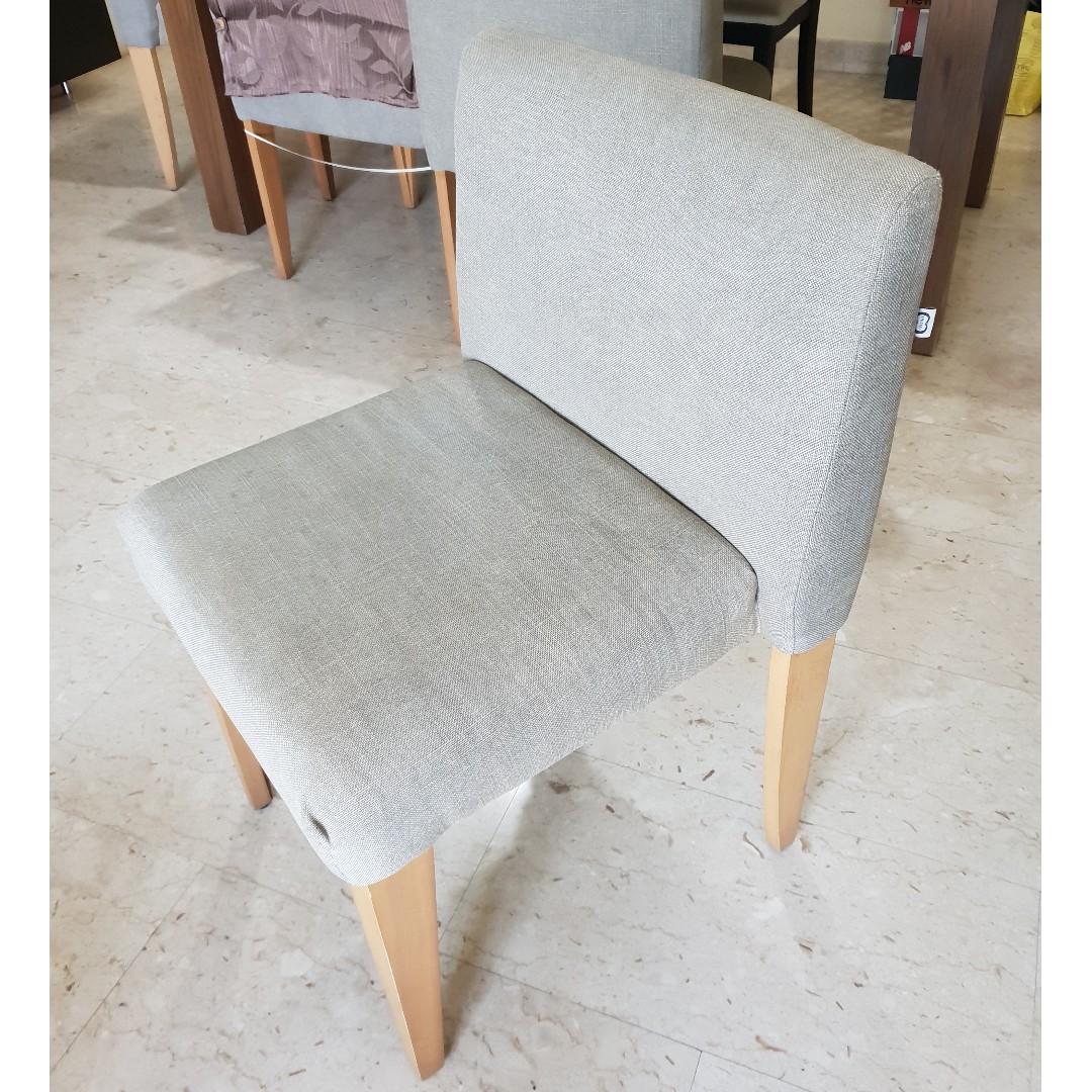 Dining chairs x 4, Furniture & Home Living, Furniture, Chairs on Carousell