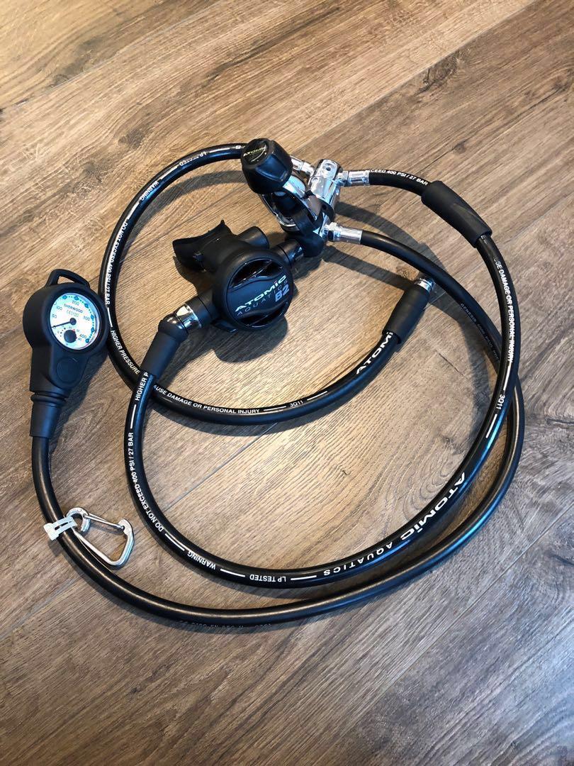 Dive Rite Travelpac Voyager BCD with red SS1 and atomic b2 regulator