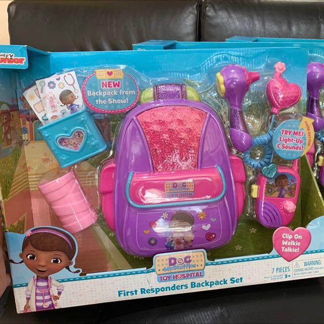 doc mcstuffins first responders backpack