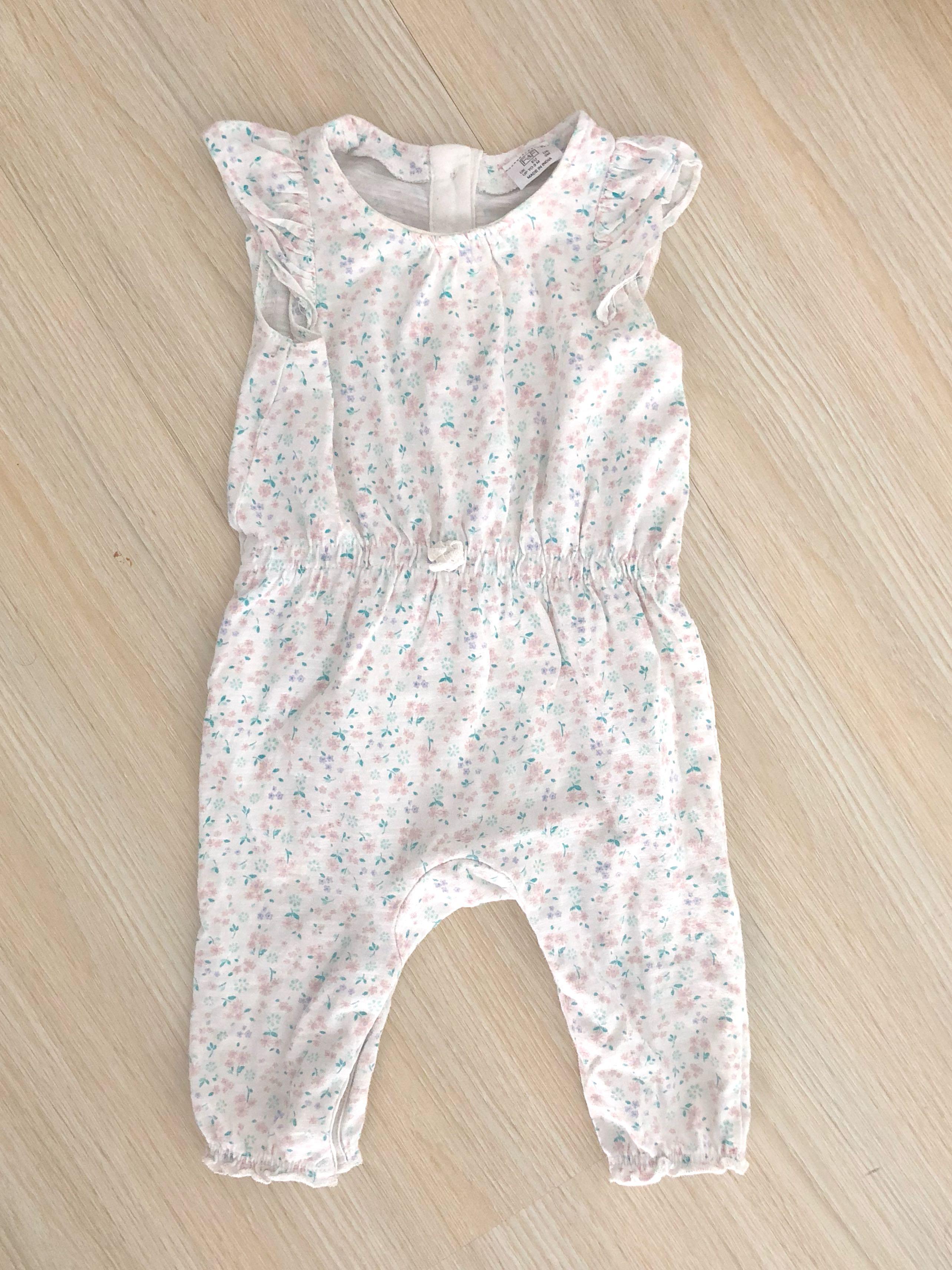 tesco baby girl sleepsuits