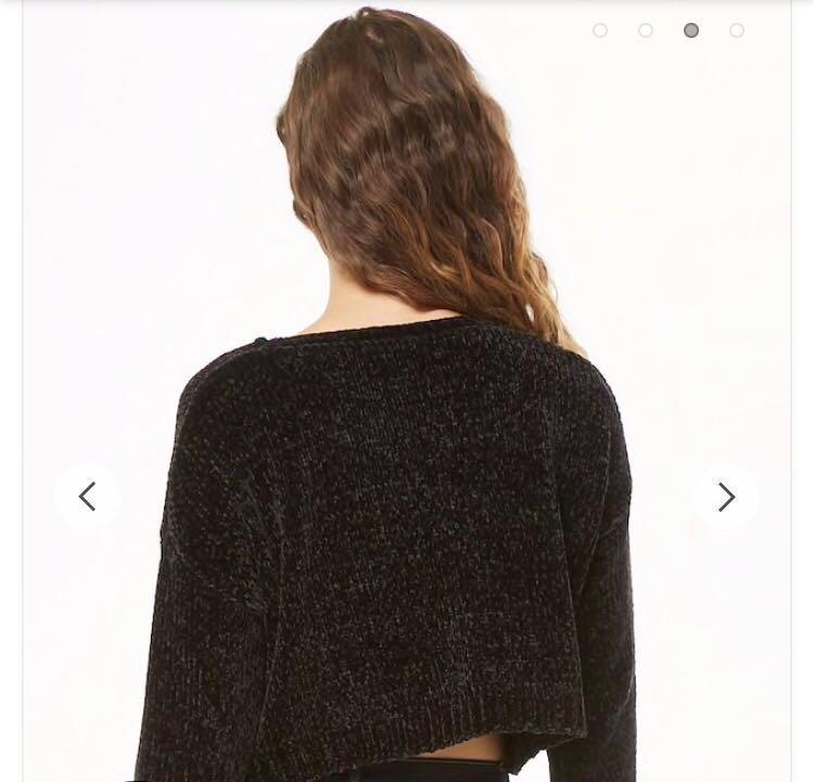 Chenille sweater sales forever 21