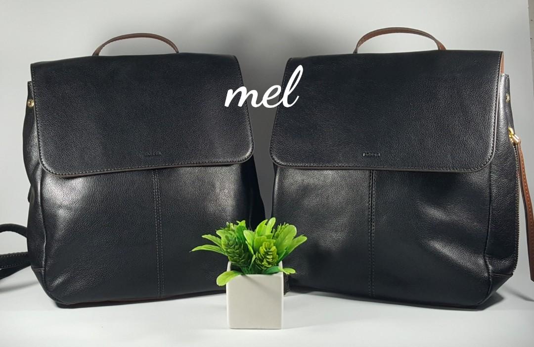 fossil claire backpack handbags black