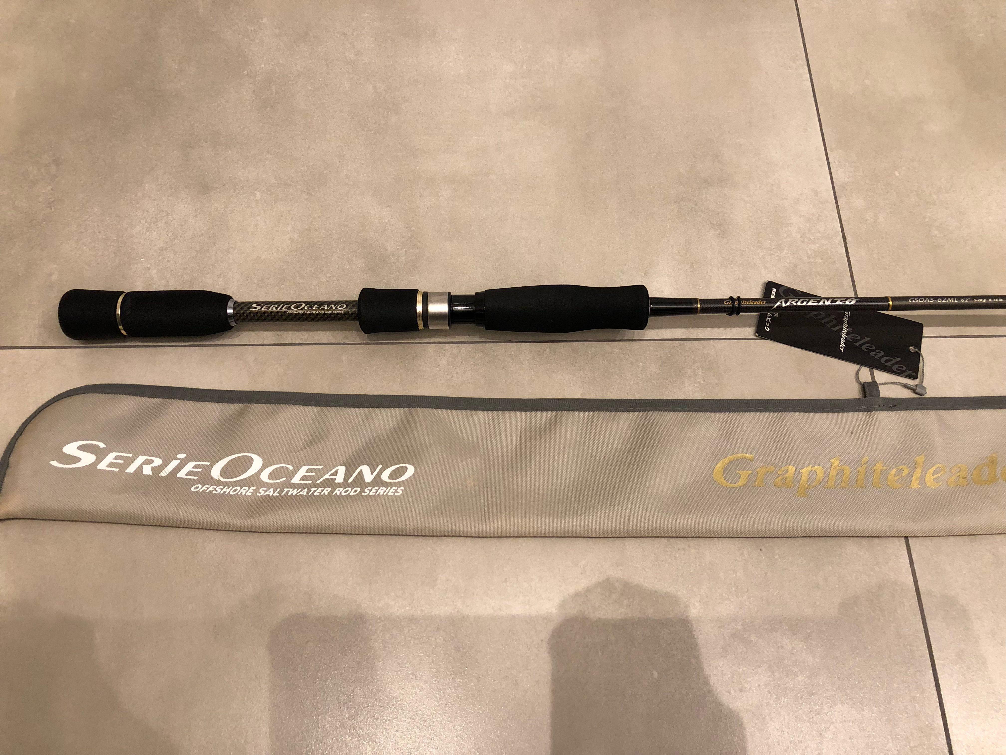 Graphiteleader Argento Serie Oceano Spinning Rod, Sports Equipment ...
