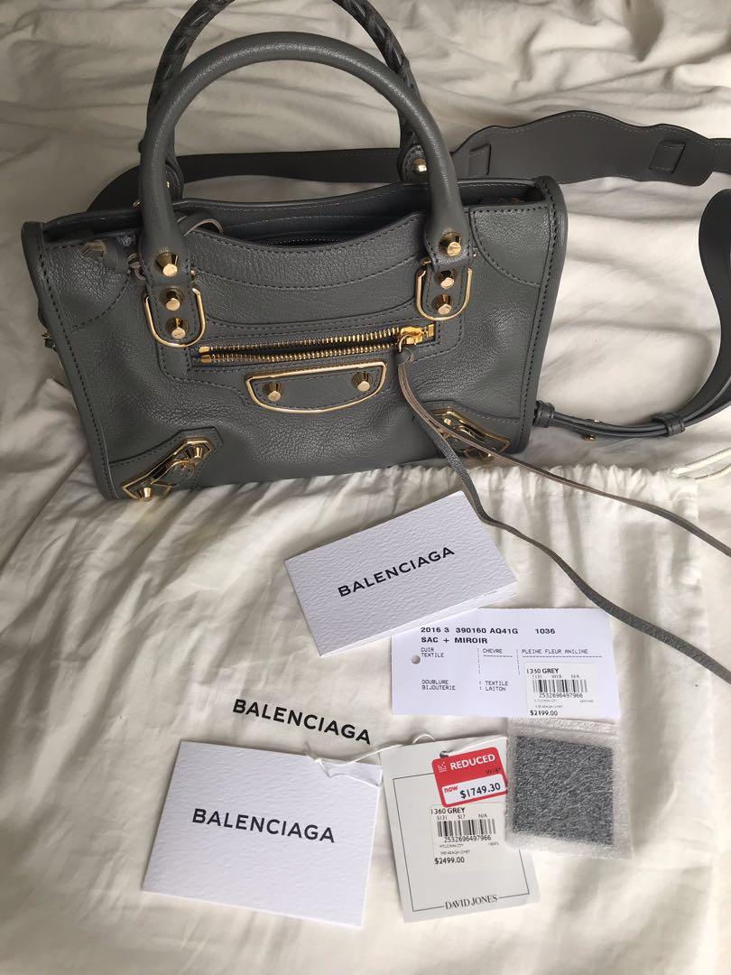 Balenciaga mini city 2018 top