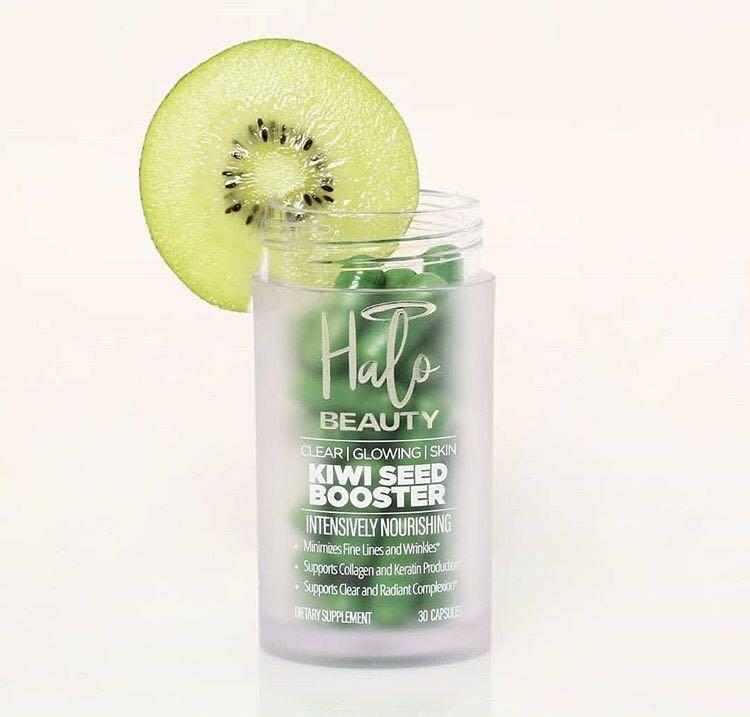 Halo Beauty Clear Glowing And Skin Kiwi Seed Booster Original Kesehatan Kecantikan Kulit Sabun Tubuh Di Carousell